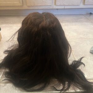 Elegant Dark Brown Hair Wig